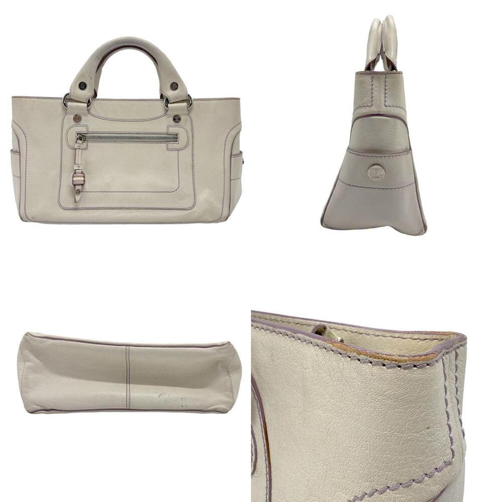 Celine Boogie Bag White Leather - Picture 2 of 4
